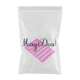 Max Nail Art Polish Pen Rest Holder Organizer Stand for UV Gel Brushes Rose Red