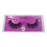 Maxbell 1 Pair 3D Eyelashes Extension Fibre False Eye Lashes Makeup Long Natural #32 - Aladdin Shoppers