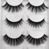 5 Pairs Lashes Handmade False Eyelashes Professional Fake Eyelashes,Very Natural Soft and Comfortable