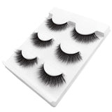 3 Pairs 3D Eyelashes Extension Fibre False Eye Lashes Makeup Long Natural