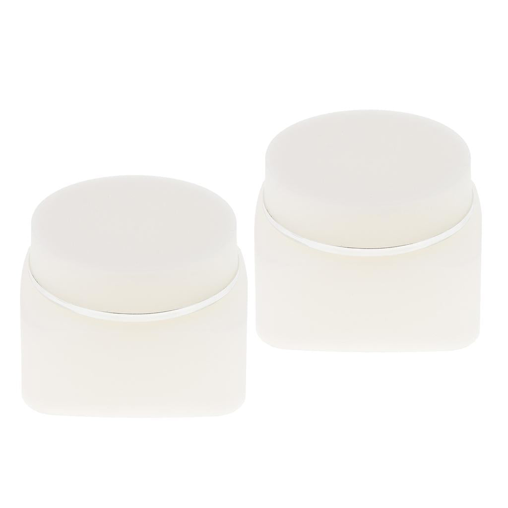 2PCS Cosmetics Container Makeup Cream Power Balm Jars Pots Storage Box 50g