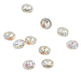 Max 10pcs Nail Art 3D Bling Glass Diamond Tips Decoration Beauty Nail Charms C