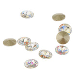 Max 10pcs Nail Art 3D Bling Glass Diamond Tips Decoration Beauty Nail Charms C