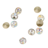 Max 10pcs Nail Art 3D Bling Glass Diamond Tips Decoration Beauty Nail Charms C