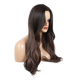Max Women Heat Resistant Long Curly Wig Hairpieces Synthetic Cosplay Wig 62 cm