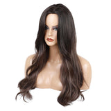 Max Women Heat Resistant Long Curly Wig Hairpieces Synthetic Cosplay Wig 62 cm