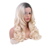Max Women Heat Resistant Long Curly Wig Hairpieces Synthetic Cosplay Wig 60 cm 26inch