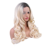 Max Women Heat Resistant Long Curly Wig Hairpieces Synthetic Cosplay Wig 60 cm 26inch