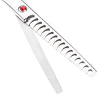 Maxbell Teeth Fishbone Scissors Pets Grooming Thinning Shears Salon Hairdressing Silver
