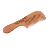 Maxbell Wood Fine Tooth Anti-static Mahogany Comb Scalp Massage Wooden Combs H