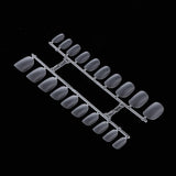 Maxbell 300PCS Clear Nail Tips False Nail Practice Salon Home DIY Nail Art Tools Round