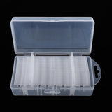 Maxbell 300PCS Clear Nail Tips False Nail Practice Salon Home DIY Nail Art Tools Round