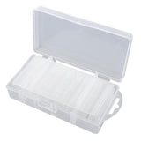 Maxbell 300PCS Clear Nail Tips False Nail Practice Salon Home DIY Nail Art Tools Square