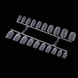 Maxbell 300PCS Clear Nail Tips False Nail Practice Salon Home DIY Nail Art Tools Square