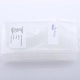 Maxbell 300PCS Clear Nail Tips False Nail Practice Salon Home DIY Nail Art Tools Square