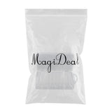Maxbell 300PCS Clear Nail Tips False Nail Practice Salon Home DIY Nail Art Tools Square