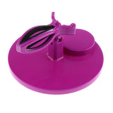 Maxbell Hands Free Anti-Spill Nail Polish Bottle Holder Grip & Clip for DIY Nail Art Purple