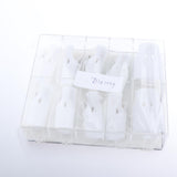 Maxbell 10pcs/set Gel Nail Polish Remover Clips Cover Soak Off Clip Cleaner Tools Feet