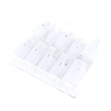 Maxbell 10pcs/set Gel Nail Polish Remover Clips Cover Soak Off Clip Cleaner Tools Feet