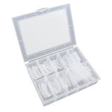 Max 120PCS Clear Nail Tips False Nail Practice Salon DIY Nail Art Tools PS200-1