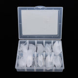 Max 120PCS Clear Nail Tips False Nail Practice Salon DIY Nail Art Tools PS200-2