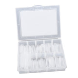 Max 120PCS Clear Nail Tips False Nail Practice Salon DIY Nail Art Tools PS200-4