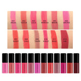 Max 3 Color Matt Velvet Lip Gloss Liquid Lipstick Non-sticky Waterproof Makeup E