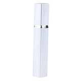 Max 12ml Premium Empty Glass Refillable Perfume Aftershave Scent Spray Bottle Silver