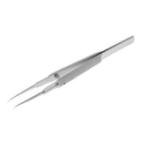 Stainless Steel Micro Precision Tweezer Pointed Curved Straight Curved-Toothed