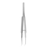 Maxbell Stainless Steel Micro Precision Tweezer Pointed Curved Straight Angle-Toothed