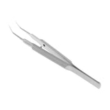Maxbell Stainless Steel Micro Precision Tweezer Pointed Curved Straight Angle-Toothed