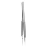 Maxbell Micro Precision Fine Tweezer Pointed Straight Clamp 16cm Straight-toothless