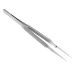 Maxbell Micro Precision Fine Tweezer Pointed Straight Clamp 16cm Straight-toothless