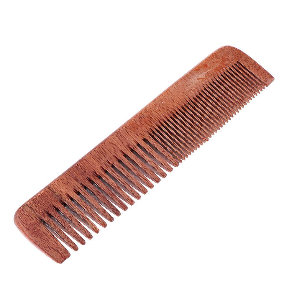 Maxbell Men Women Handmade Hair Rake/Fine Wood Comb Professional Anti-static Styling Comb - Aladdin Shoppers