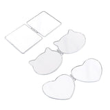 Maxbell Pocket Travel Cute Vanity Mirror Lovely Portable Makeup Mirrors Square