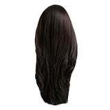 Maxbell Women Long Wave Full Wig Lace Front Curly Wig Cosplay Party Synthetic 26"