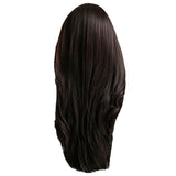 Maxbell Women Long Wave Full Wig Lace Front Curly Wig Cosplay Party Synthetic 26"