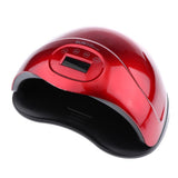 Maxbell 48W LED UV Nail Dryer Curing Lamp for Fingernail Gel Based Polish Drying EU Red