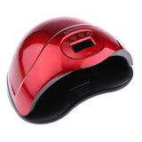 Maxbell 48W LED UV Nail Dryer Curing Lamp for Fingernail Gel Based Polish Drying EU Red