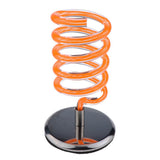 Max Free Standing Hair Dryer Holder with Heavy Base Organizer Hair Dryer Rack Orange