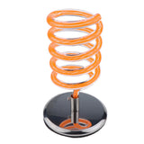 Max Free Standing Hair Dryer Holder with Heavy Base Organizer Hair Dryer Rack Orange