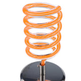 Max Free Standing Hair Dryer Holder with Heavy Base Organizer Hair Dryer Rack Orange