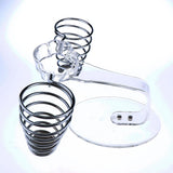 Max Table Hair Dryer Holder Rack Hair Straightener Combs Organizer Hanger Cup White