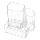 Maxbell Acrylic Clear Cosmetic Makeup Brush Holder Nail Pens Oils Lipstick Lip Gloss Organizer