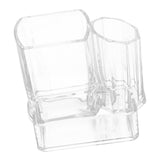 Maxbell Acrylic Clear Cosmetic Makeup Brush Holder Nail Pens Oils Lipstick Lip Gloss Organizer