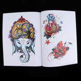 Max 108 Pages European Style Body Art Tattoo Flash Designs Tattoo Reference Book