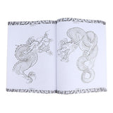 Max 66 Page Body Art Tattoo Flash Dragon & Phoenix Designs Tattoo Reference Book