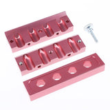 Maxbell 2 in 1 12.1mm Lipstick Mold Lip Stick Lip Balm Mould Maker Filling Tool 4 Hole