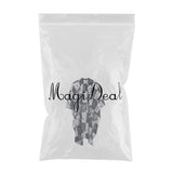 Max Waterproof Hair Cutting Shampoo Cape Salon Hairdressing Gown Cloth Black