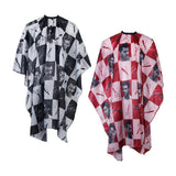 Max Waterproof Hair Cutting Shampoo Cape Salon Hairdressing Gown Cloth Black